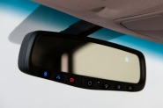 2013 Hyundai Sonata SE Sedan Rearview Mirror with Integrated Controls Detail