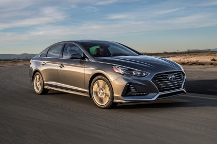 2018 Hyundai Sonata Limited Sedan Exterior Shown