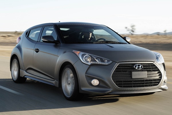 2013 Hyundai Veloster Turbo 2dr Hatchback Exterior