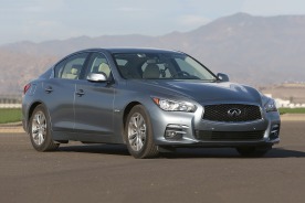 2017 INFINITI Q50 Hybrid Premium Sedan Exterior Shown