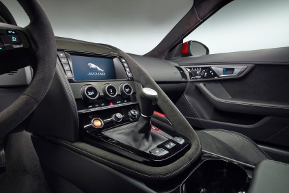 2017 Jaguar F-TYPE S Convertible Interior Detail Shown