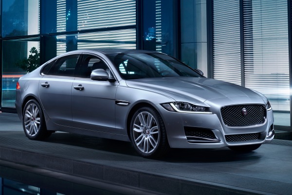 2016 Jaguar XF 35t Prestige Sedan Exterior. European Model Shown.