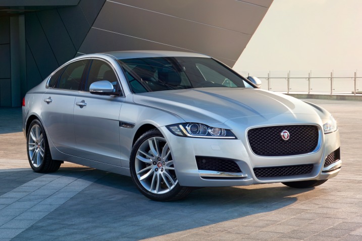 2016 Jaguar XF 35t Prestige Sedan Exterior. European Model Shown.