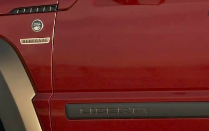 2011 Jeep Liberty Renegade Side Badging Shown