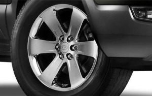 2009 Kia Borrego EX Wheel Detail