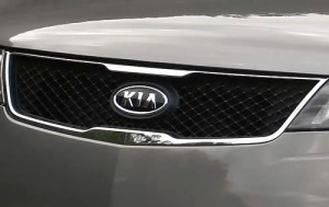 2011 Kia Forte Front Grille and Badging
