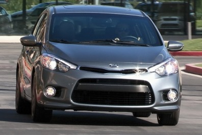2016 Kia Forte SX 4dr Hatchback Exterior. Premium Tech Package Shown.
