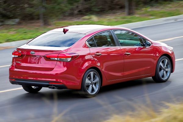 2017 Kia Forte EX Sedan Exterior Shown