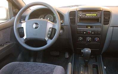 2003 Kia Sorento LX 4WD Interior
