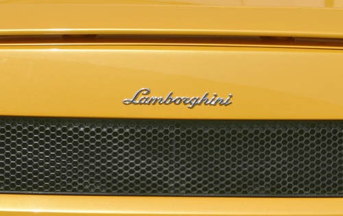 2004 Lamborghini Gallardo Rear Badging