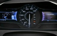 2011 Lincoln MKX Instrument Cluster Shown