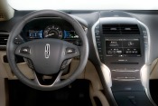 2013 Lincoln MKZ Hybrid Sedan Steering Wheel Detail
