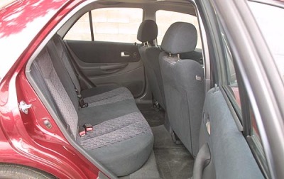 2003 Mazda Protege Rear Interior