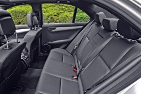 2013 Mercedes-Benz C-Class C250 Sport Sedan Rear Interior