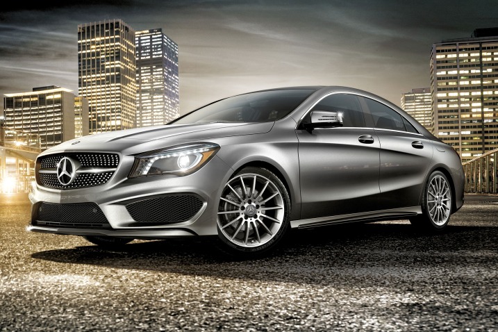 2016 Mercedes-Benz CLA-Class CLA250 Sedan Exterior. Sport Package Shown.
