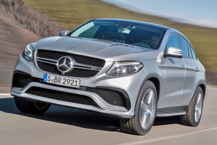 2016 Mercedes-Benz GLE-Class Coupe AMG GLE63 S 4MATIC 4dr SUV Exterior. Euro Spec.