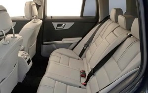 2011 Mercedes-Benz GLK-Class GLK350 4MATIC Rear Interior Shown