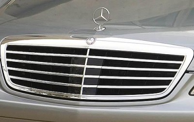 2008 Mercedes-Benz S-Class S550 Front Grille and Badging