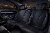 2014 Mercedes-Benz S-Class S550 Sedan Rear Interior