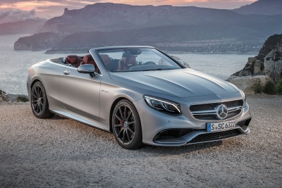 2017 Mercedes-Benz S-Class AMG S63 Convertible Exterior. European Specs Shown.