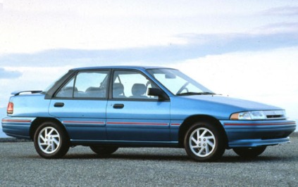1993 Mercury Tracer 4 Dr LTS Sedan