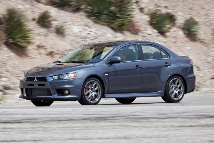 2012 Mitsubishi Lancer Evolution Sedan Exterior