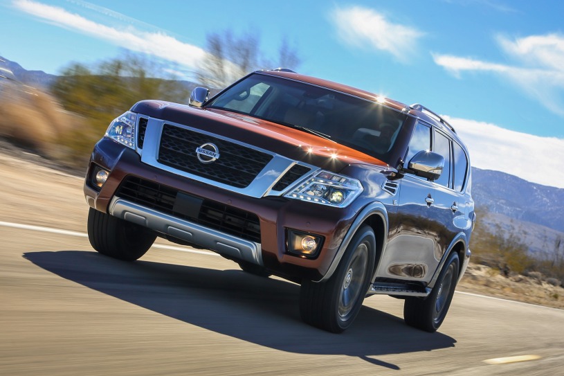 2017 Nissan Armada Platinum 4dr SUV Exterior Shown