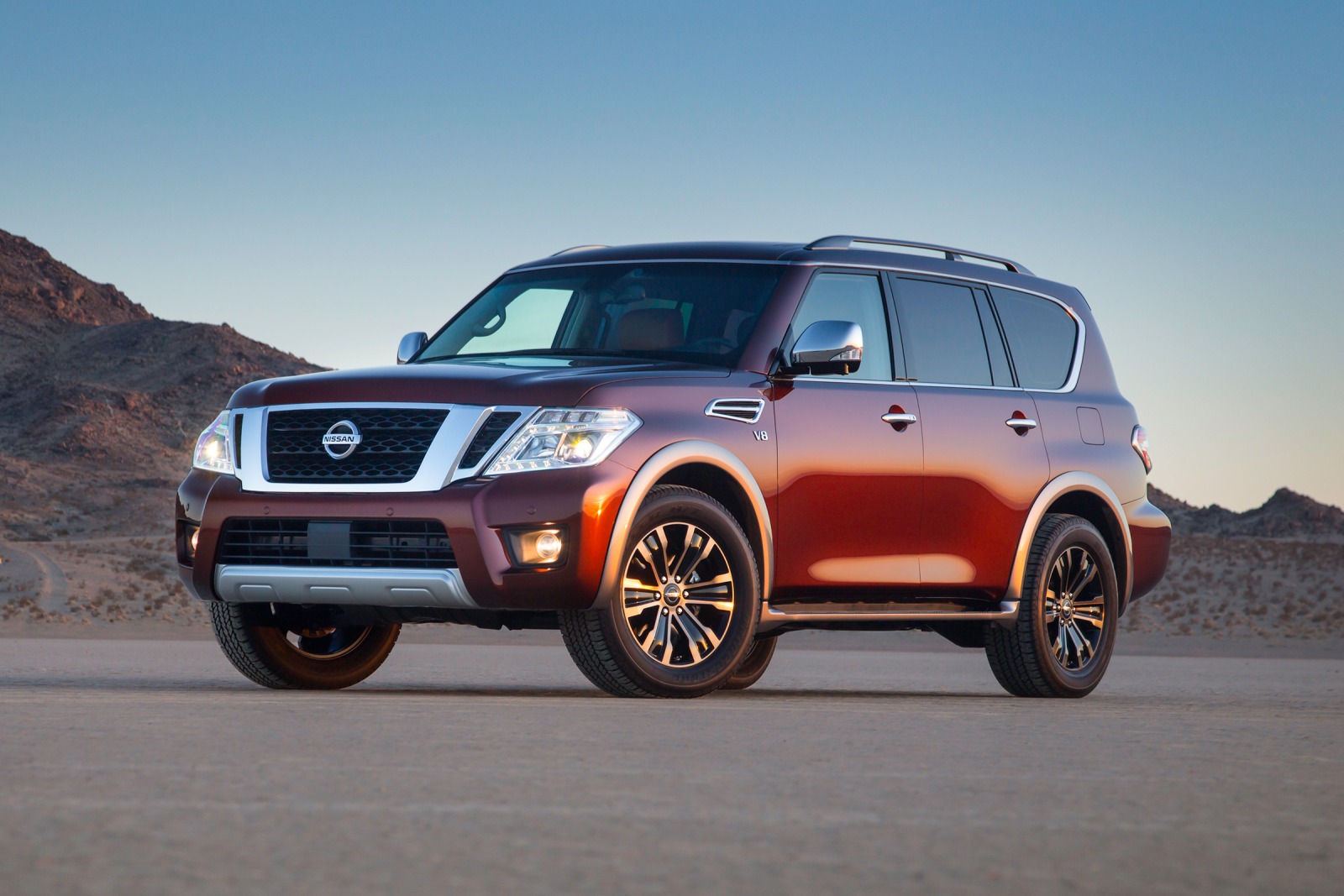2017 Nissan Armada Platinum 4dr SUV Exterior Shown