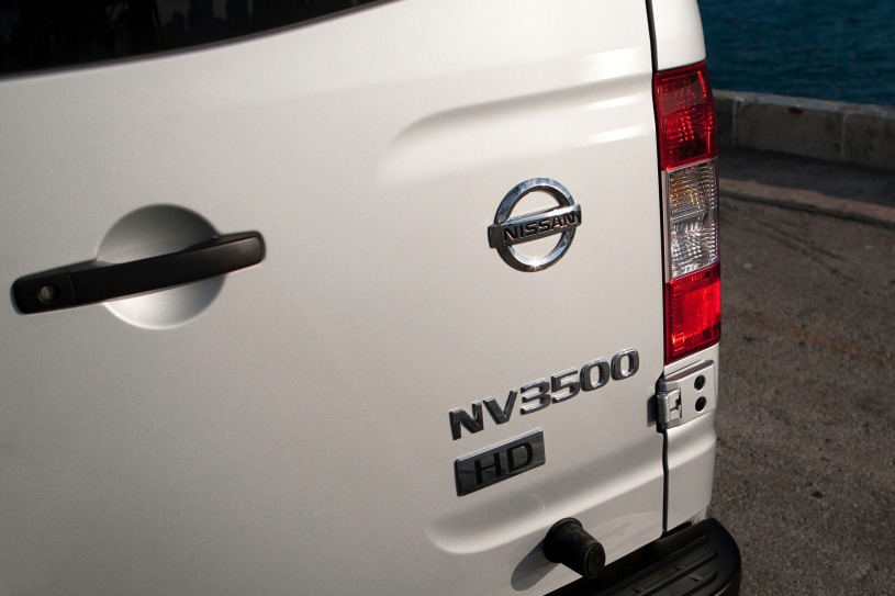 2012 Nissan NV Cargo Van Rear Badge
