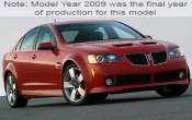 2009 Pontiac G8 GT Sedan