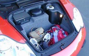 2001 Porsche 911 Cargo Area