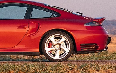 2001 Porsche 911 Turbo AWD Wheel Detail