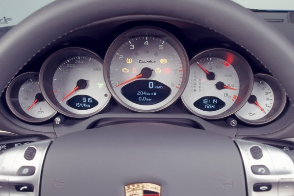 2007 Porsche 911 Turbo Coupe Gauge Cluster