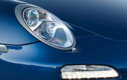 2010 Porsche 911 Headlamp Detail Shown