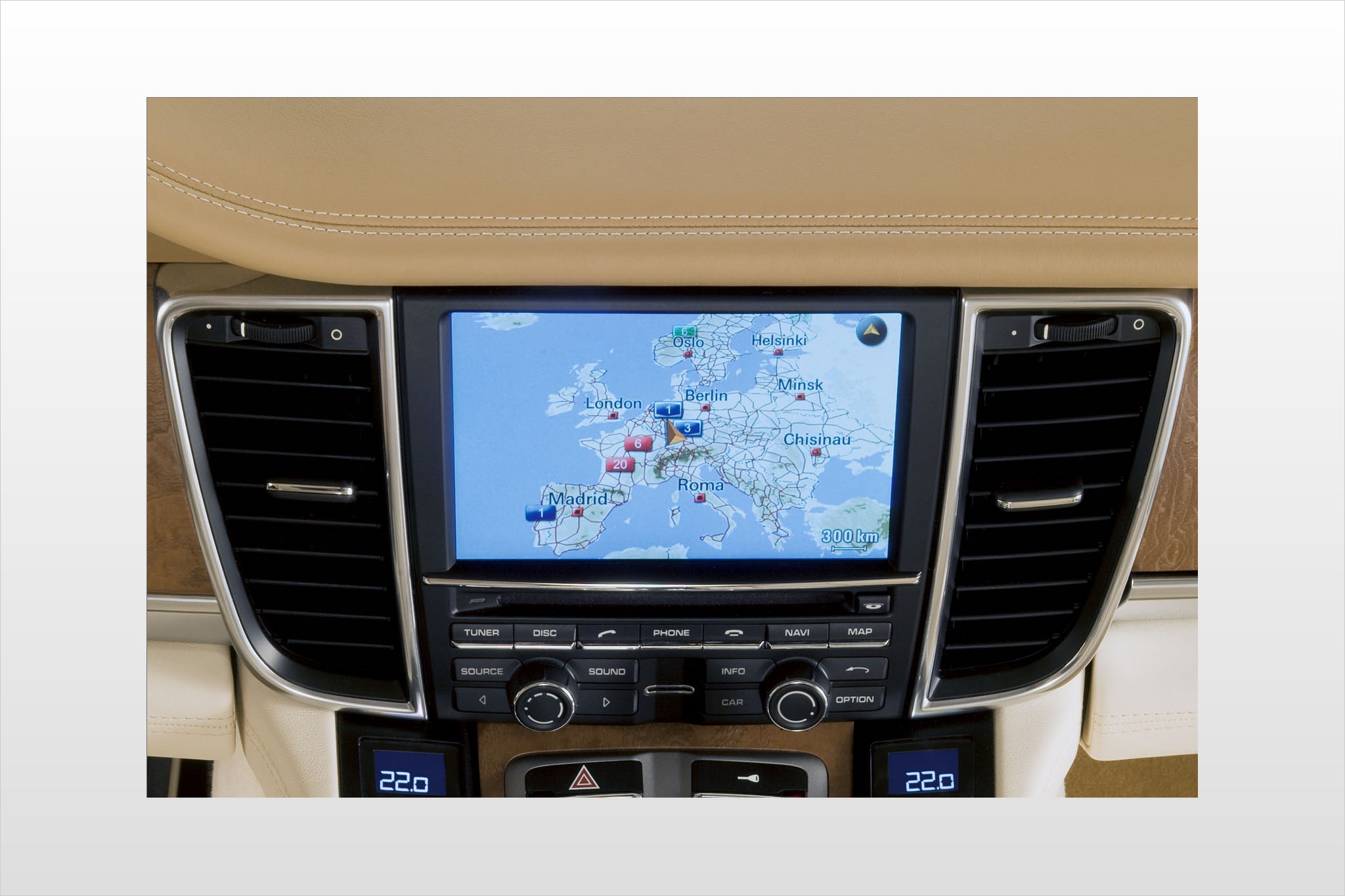2013 Porsche Panamera S Sedan Navigation System