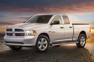 2015 Ram 1500 HFE Crew Cab Pickup Exterior Shown.