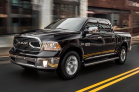 2015 Ram 1500 Limited Crew Cab Pickup Exterior. Options Shown.