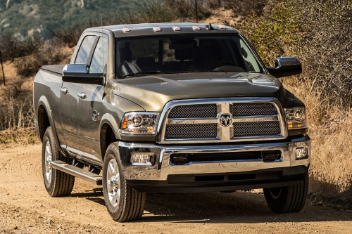 2016 Ram 2500 Longhorn Crew Cab Pickup with Options Shown.