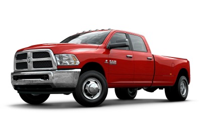 2014 Ram 3500 SLT Crew Cab Pickup with Options Shown.