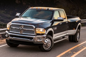 2016 Ram 3500 Laramie Crew Cab Pickup with Options Shown.