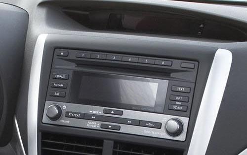 2010 Subaru Forester 2.5X Center Console Shown
