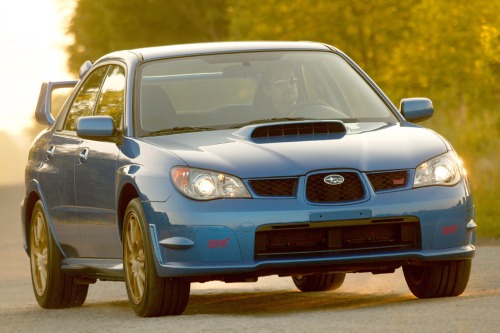 2007 Subaru Impreza WRX STI Sedan Exterior