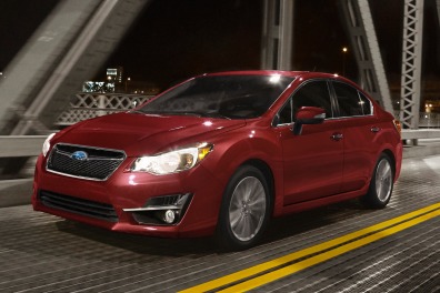 2016 Subaru Impreza 2.0i Limited PZEV Sedan Exterior Shown