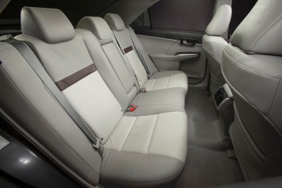 2012 Toyota Camry XLE Sedan Rear Interior