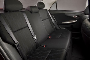 2013 Toyota Corolla S Sedan Rear Interior