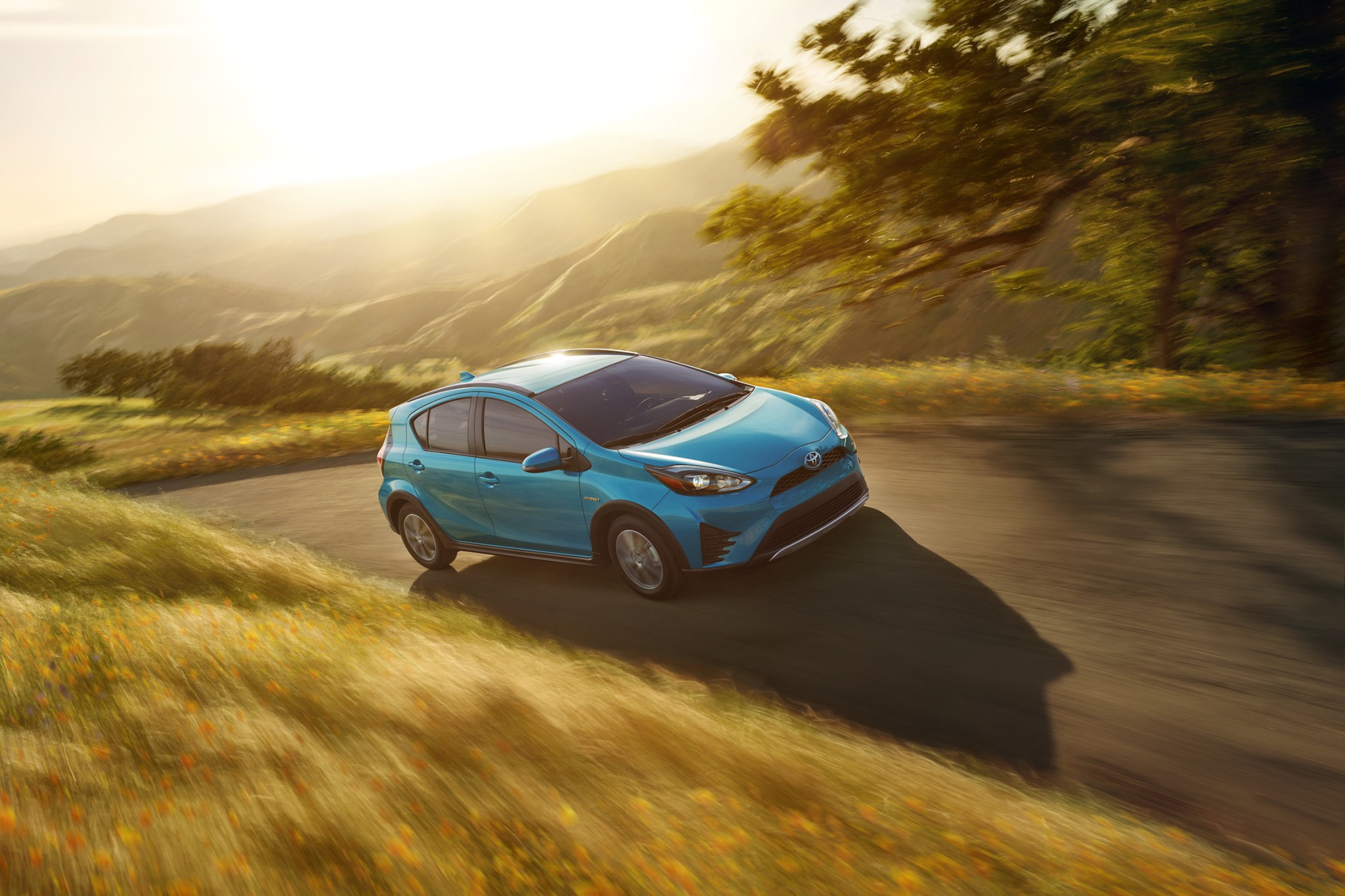 2018 Toyota Prius c Three 4dr Hatchback Prototype shown. Production model may vary.