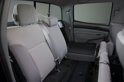 2012 Toyota Tacoma V6 Crew Cab Pickup Rear Interior