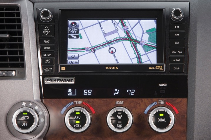 2013 Toyota Tundra Platinum Crew Cab Pickup Navigation System
