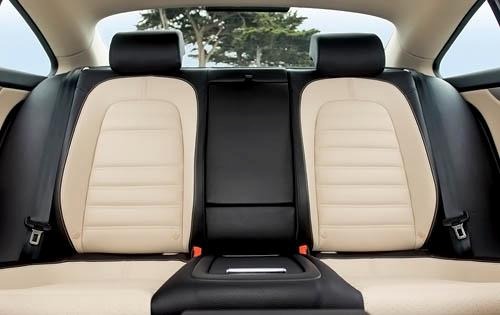 2010 Volkswagen CC Luxury Rear Interior