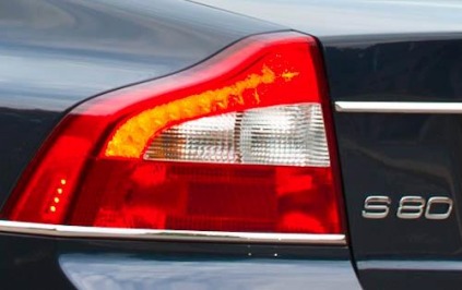 2012 Volvo S80 3.2 Tail Lamp and Rear Badging